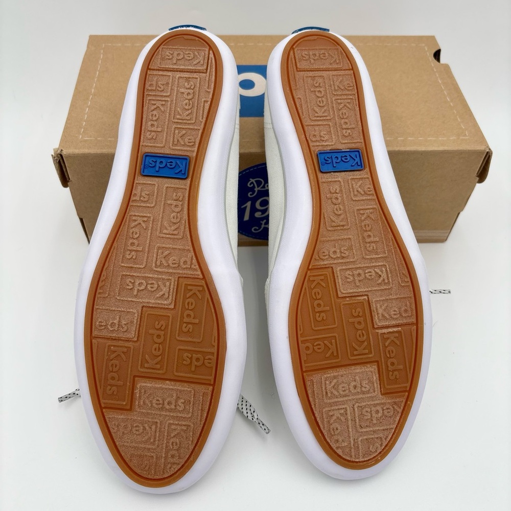 Keds Teacup White Canvas Shoes Women’s 9M New With Box - Picture 4 of 4